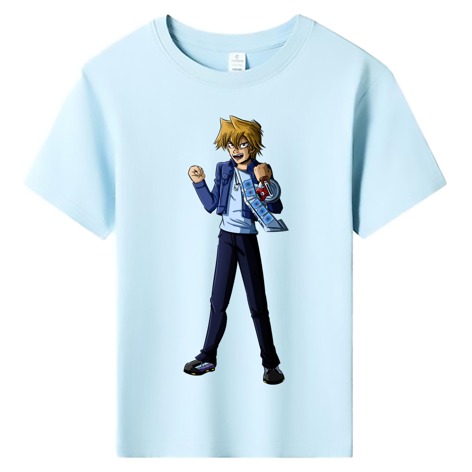 （画像用） 遊☆戯☆王 Yu-Gi-Oh! 綿100％キッズTシャツ（フロントプリント）